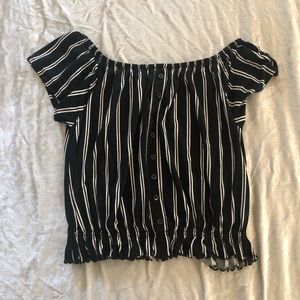 H&M off the shoulder top